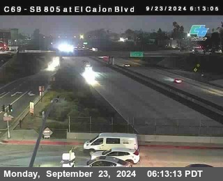 SB 805 at El Cajon Blvd (On Ramp)