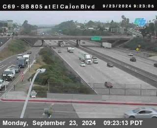 SB 805 at El Cajon Blvd (On Ramp)