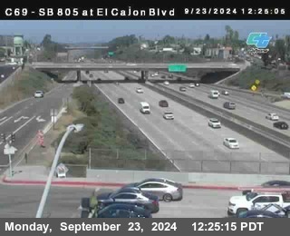 SB 805 at El Cajon Blvd (On Ramp)