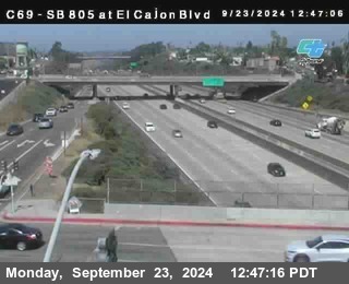 SB 805 at El Cajon Blvd (On Ramp)