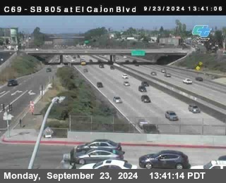 SB 805 at El Cajon Blvd (On Ramp)