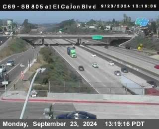 SB 805 at El Cajon Blvd (On Ramp)