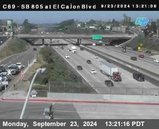 SB 805 at El Cajon Blvd (On Ramp)