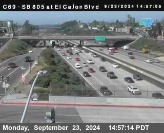 SB 805 at El Cajon Blvd (On Ramp)