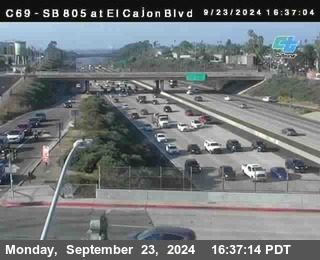 SB 805 at El Cajon Blvd (On Ramp)