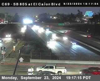 SB 805 at El Cajon Blvd (On Ramp)