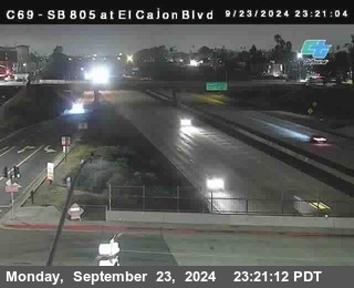 SB 805 at El Cajon Blvd (On Ramp)