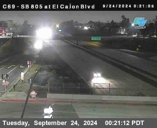 SB 805 at El Cajon Blvd (On Ramp)