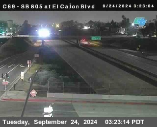 SB 805 at El Cajon Blvd (On Ramp)