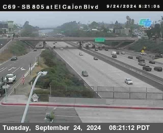 SB 805 at El Cajon Blvd (On Ramp)