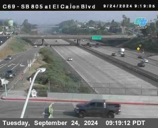 SB 805 at El Cajon Blvd (On Ramp)