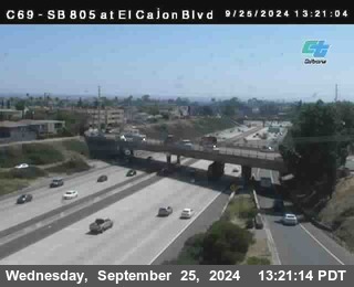 SB 805 at El Cajon Blvd (On Ramp)