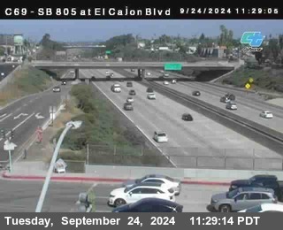 SB 805 at El Cajon Blvd (On Ramp)