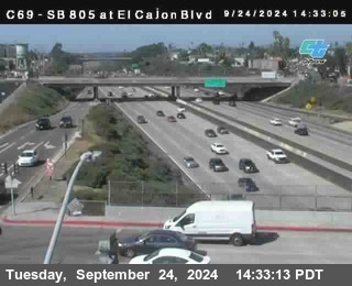 SB 805 at El Cajon Blvd (On Ramp)