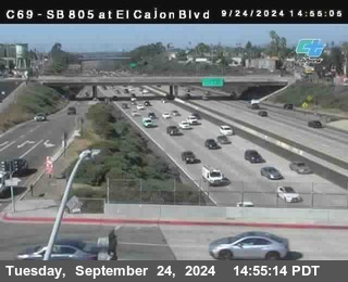 SB 805 at El Cajon Blvd (On Ramp)