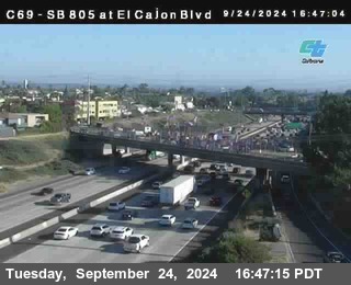 SB 805 at El Cajon Blvd (On Ramp)