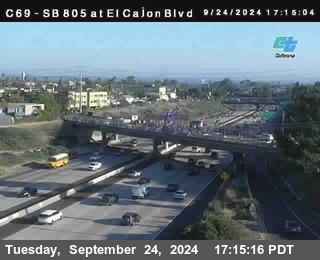 SB 805 at El Cajon Blvd (On Ramp)