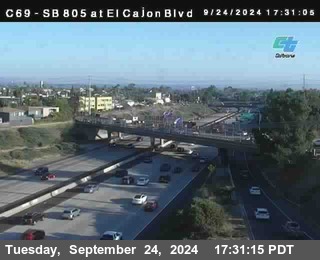 SB 805 at El Cajon Blvd (On Ramp)