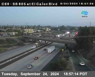 SB 805 at El Cajon Blvd (On Ramp)