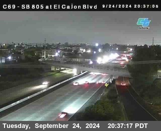 SB 805 at El Cajon Blvd (On Ramp)