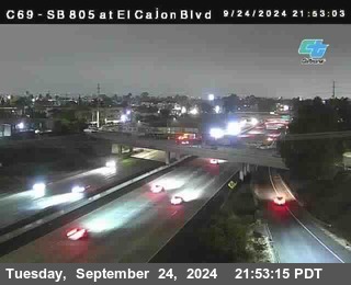 SB 805 at El Cajon Blvd (On Ramp)