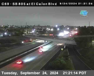 SB 805 at El Cajon Blvd (On Ramp)