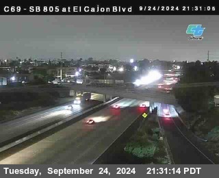 SB 805 at El Cajon Blvd (On Ramp)