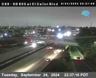 SB 805 at El Cajon Blvd (On Ramp)