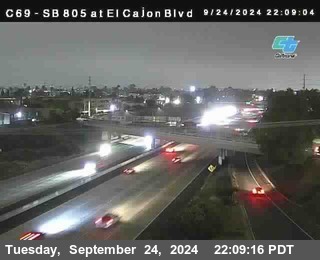 SB 805 at El Cajon Blvd (On Ramp)