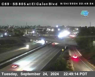 SB 805 at El Cajon Blvd (On Ramp)