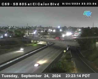 SB 805 at El Cajon Blvd (On Ramp)