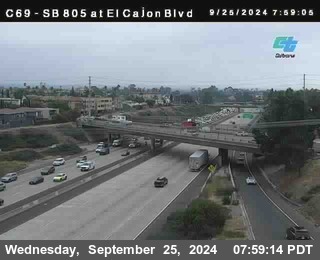 SB 805 at El Cajon Blvd (On Ramp)