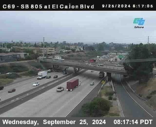 SB 805 at El Cajon Blvd (On Ramp)