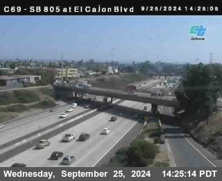 SB 805 at El Cajon Blvd (On Ramp)