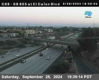 SB 805 at El Cajon Blvd (On Ramp)