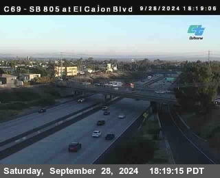 SB 805 at El Cajon Blvd (On Ramp)