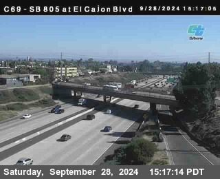 SB 805 at El Cajon Blvd (On Ramp)