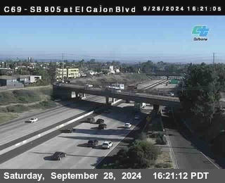 SB 805 at El Cajon Blvd (On Ramp)