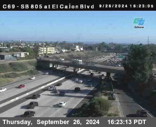 SB 805 at El Cajon Blvd (On Ramp)