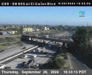 SB 805 at El Cajon Blvd (On Ramp)