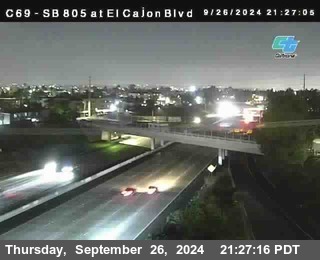 SB 805 at El Cajon Blvd (On Ramp)