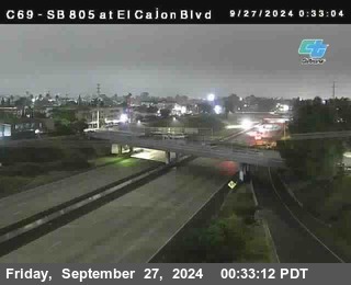 SB 805 at El Cajon Blvd (On Ramp)