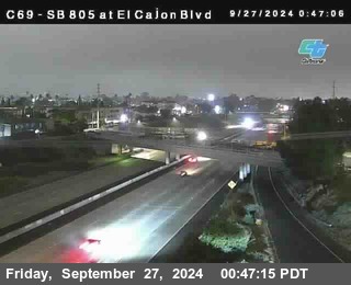 SB 805 at El Cajon Blvd (On Ramp)