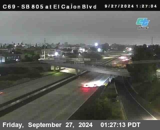 SB 805 at El Cajon Blvd (On Ramp)