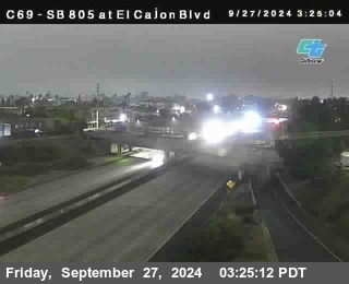 SB 805 at El Cajon Blvd (On Ramp)