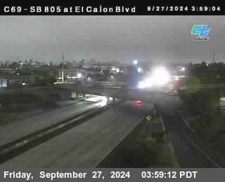 SB 805 at El Cajon Blvd (On Ramp)