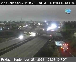 SB 805 at El Cajon Blvd (On Ramp)