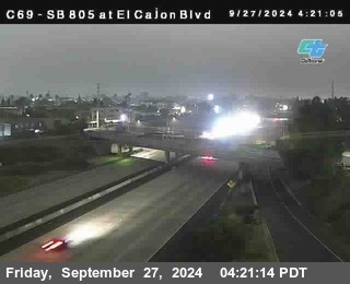 SB 805 at El Cajon Blvd (On Ramp)