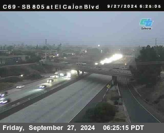 SB 805 at El Cajon Blvd (On Ramp)