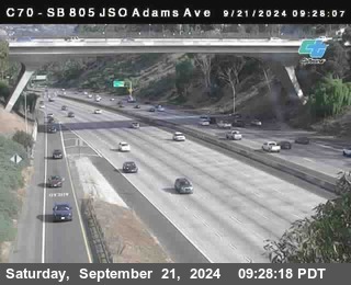 SB 805 at Madison Ave (Off Ramp)